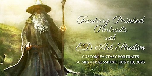 Fantasy Portrait Painting with ED Art Studios primary image