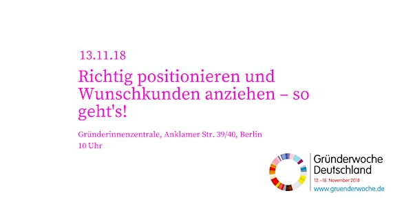 Richtig positionieren und Wunschkunden anziehen – so geht's!