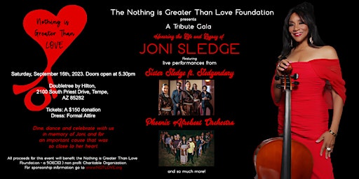 A Tribute Gala Honoring the Life and Legacy of Joni Sledge primary image