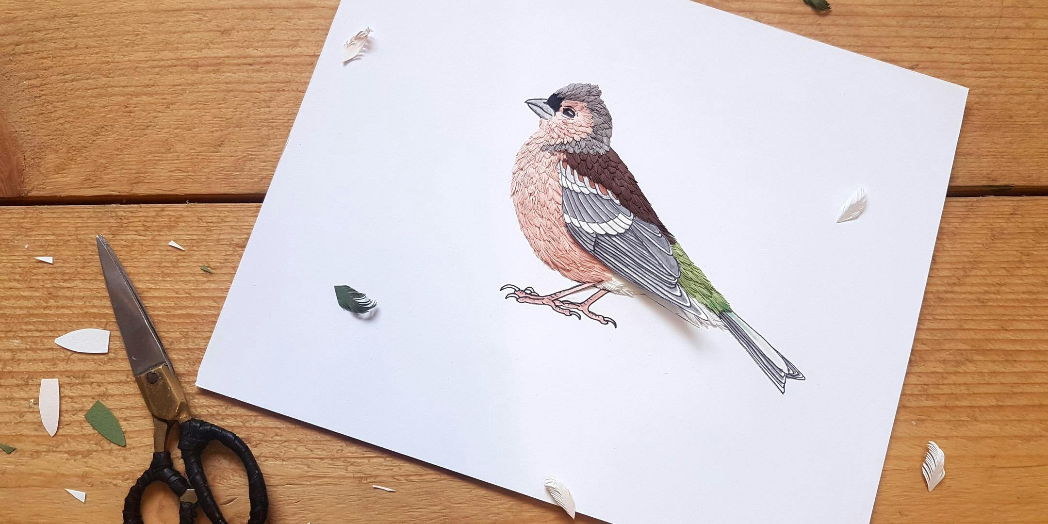 Paper Bird Making Workshop with Zack Mclaughlin