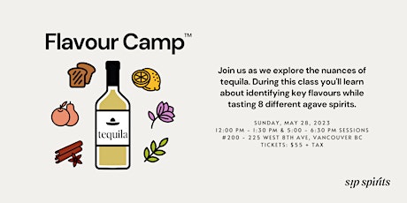 Flavour Camp: Tequila (Evening Session)