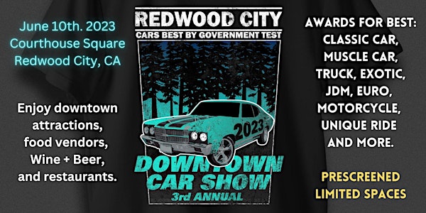 Downtown Redwood City Car Show
