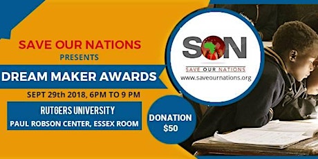 Save Our Nations Dream Maker Awards primary image