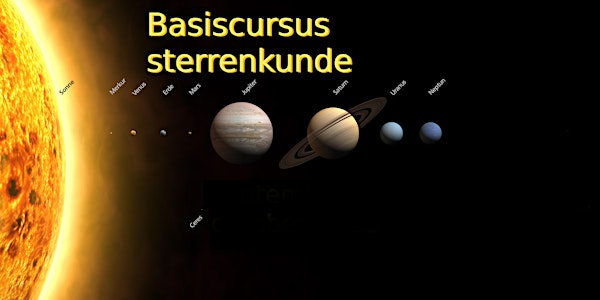 Basiscursus Sterrenkunde - najaar 2018