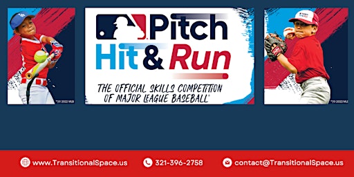 Image principale de Youth Baseball & Softball Skills Competition MLB Pitch, Hit & Run (FREE)