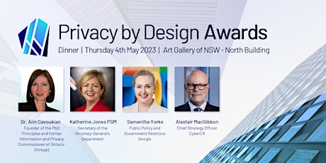 CyberCX Privacy by Design Awards Dinner 2023 primary image