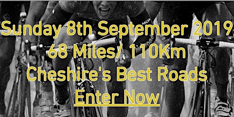 Cheshire Cycling Sportive 8th September 2019