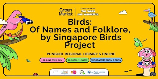 Imagem principal de Birds: Of Names and Folklore, by Singapore Birds Project | Green Market