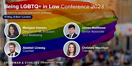 Hauptbild für Being LGBTQ+ in Law Conference