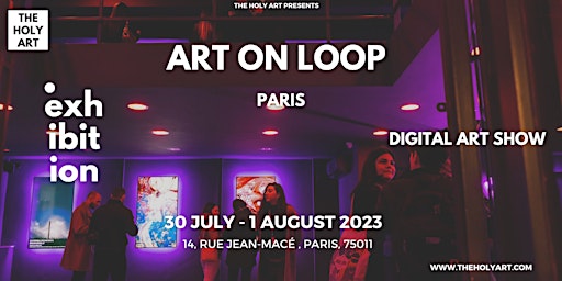 ART ON LOOP - PARIS- Digital Exhibition Show  primärbild
