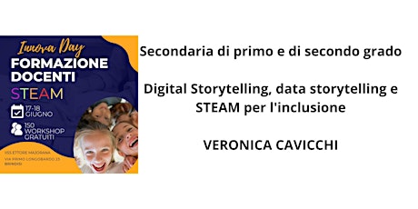 Digital Storytelling, data storytelling e STEAM per l'inclusione