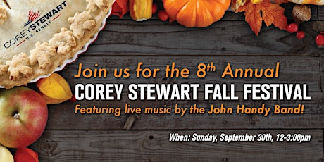 8th Annual Corey Stewart Fall Festival primary image