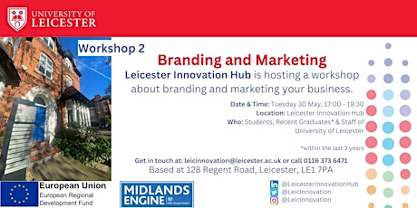 Workshop 2 | Branding and Marketing primary image