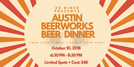 24 Diner and Austin Beerworks Beer Dinner primary image