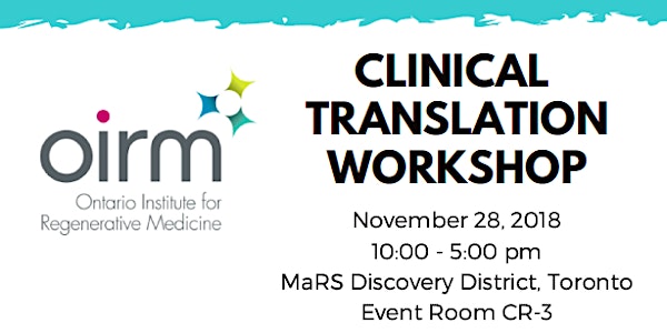 Clinical Translation Workshop