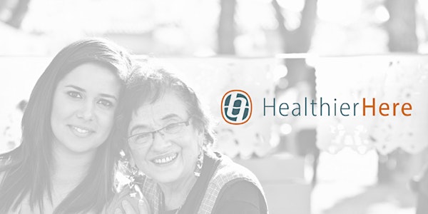 HealthierHere Community Partner Information Session - Rainier Beach Library