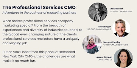 Image principale de The Professional Services CMO