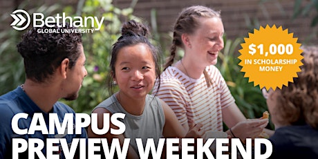 Bethany Global University Campus Preview Weekend - Fall 2023  primärbild