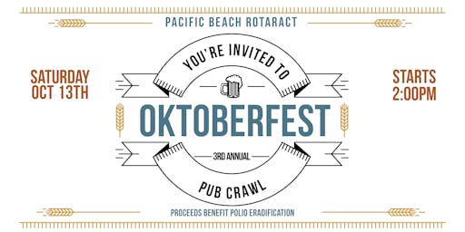 Pacific Beach Bar Crawl The Best Beaches In World Pacific Beach Oktoberfest Pub Crawl San Go Ca Bar Events Eventbrite