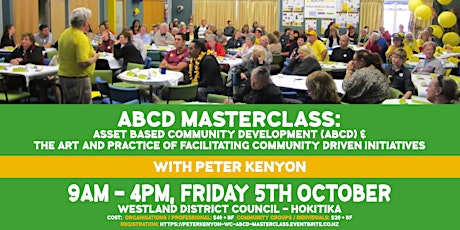 Peter Kenyon - ABCD Masterclass: Asset Based Community Development and Facilitating Community-Driven Initiatives - Oct18 primary image