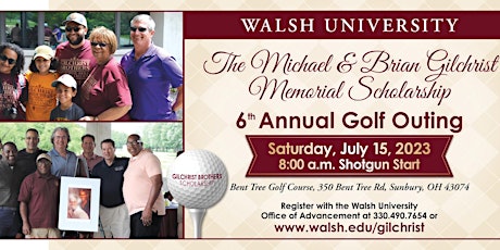 2023 Gilchrist Memorial Golf Outing