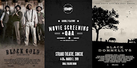 Black Gold / Black Donnellys - Movie Double Feature with Q&A - SIMCOE