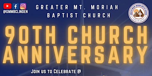 GMMBC 90th Church Anniversary Celebration Banquet primary image
