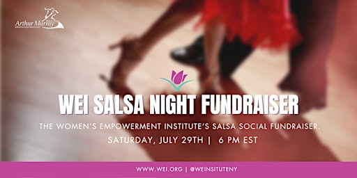 Primaire afbeelding van WEI Salsa Night Fundraiser