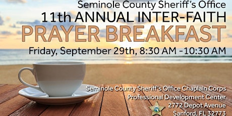 11th Annual Seminole County Sheriff's Office Chaplain Corps Breakfast