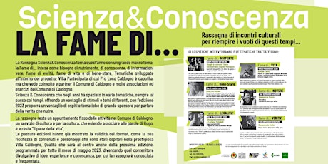 Hauptbild für Scienza e Conoscenza 2023: La FAME di...