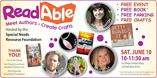 ReadAble: Meet Authors + Create Crafts