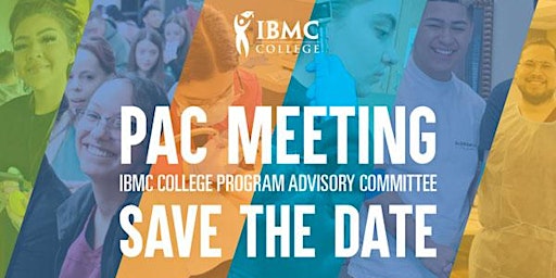 Imagem principal do evento IBMC College Program Advisory Committee Meeting (PAC) 2024