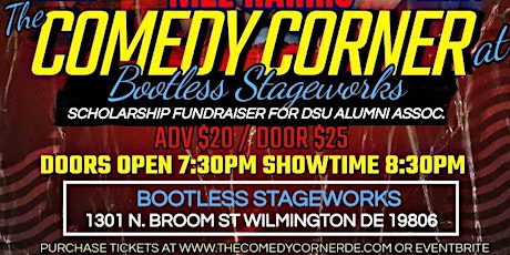 The Comedy Corner  Scholarship Fundraiser for DSU Alumni Association