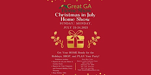 Christmas In July Home Show primary image