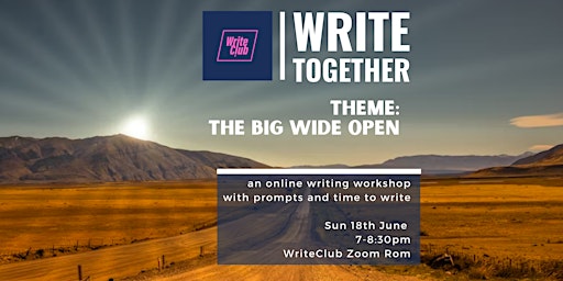Write Together - Creative writing workshop online primary image