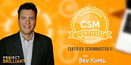 Certified ScrumMaster® (CSM) IN PERSON class
