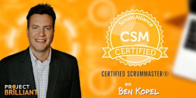 Certified ScrumMaster® (CSM) IN PERSON class primary image