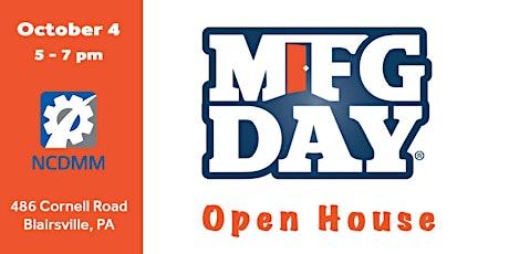 NCDMM's MFG DAY Open House primary image
