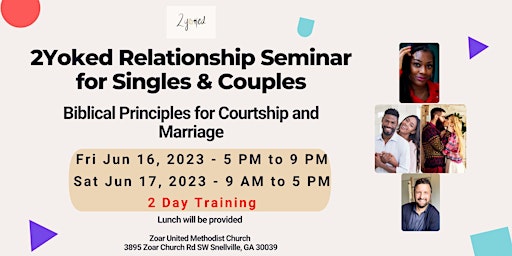 2Yoked Relationship Seminar for Singles & Couples primary image