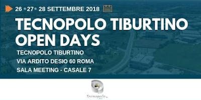 TECNOPOLO TIBURTINO OPEN DAYS 26-27-28 SETTEMBRE 2018 - PRIMA GIORNATA-POMERIGGIO "LA GESTIONE DELLA MOBILITA' SOSTENIBILE NEL TERRITORIO DI ROMA CAPITALE E L'EVOLUZIONE DEI SERVIZI INTELLIGENTI" TECNOPOLO TIBURTINO OPEN DAYS 26-27-28 SETTEMBRE 2018 - PRIMA GIORNATA-POMERIGGIO "LA GESTIONE DELLA MOBILITA' SOSTENIBILE NEL TERRITORIO DI ROMA CAPITALE E L'EVOLUZIONE DEI SERVIZI INTELLIGENTI"