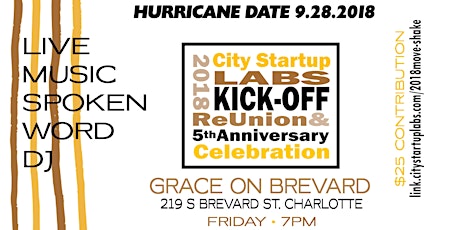 Image principale de Calling All Movers & Shakers! Come Celebrate City Startup Labs 5th Anniversary