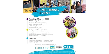 CMS Hiring Event primary image
