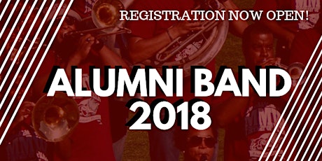 2018 Marching Maroon & White Alumni Band Registration  primary image