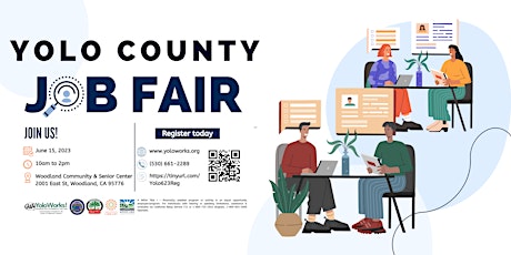 Yolo County June 15th Job Fair 2023