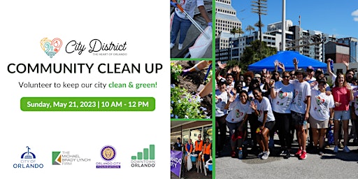 City District Community Clean Up primary image