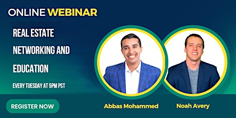 [Los Angeles Webinar] Real Estate Networking and Investing Education