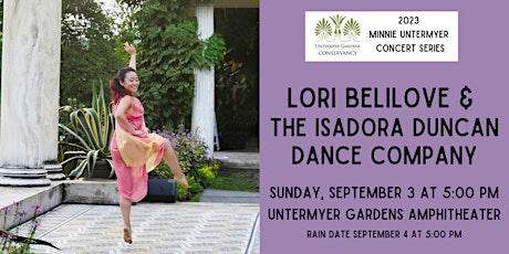 2023 Minnie Untermyer Series: Lori Belilove & Isadora Duncan Dance Company