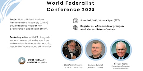 2023 World Federalist Conference