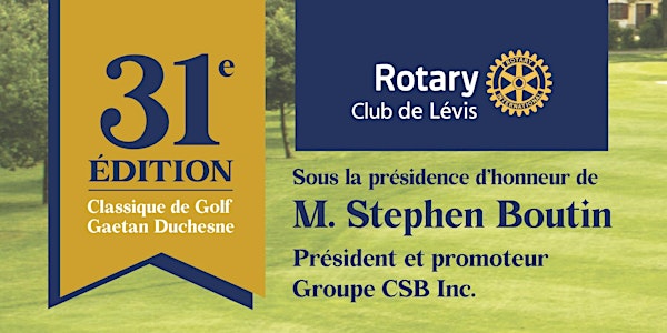 Classique de Golf du Club Rotary Lévis 2023