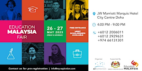 EDUCATION MALAYSIA FAIR IN QATAR - MAY 2023 EDITION primary image